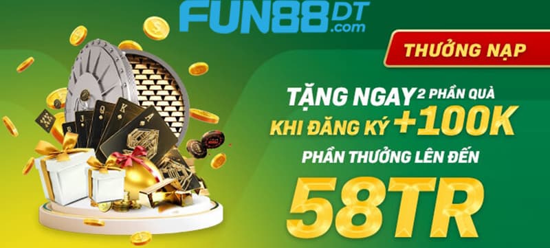 Cách tính tiền thưởng khuyến mãi đăng ký nhận 100% tại ROYAL PALACE Fun88