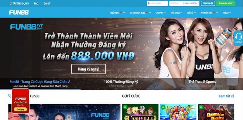 Mức thưởng của khuyến mãi đăng ký nhận 100% tại ROYAL PALACE Fun88